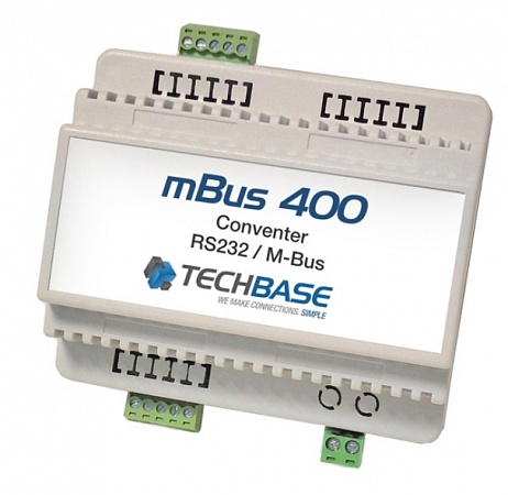 Конвертер интерфейсов TechBase ТЕПЛОВОДОМЕР MBUS-400 (P360-E10-040-020) Активное сетевое оборудование